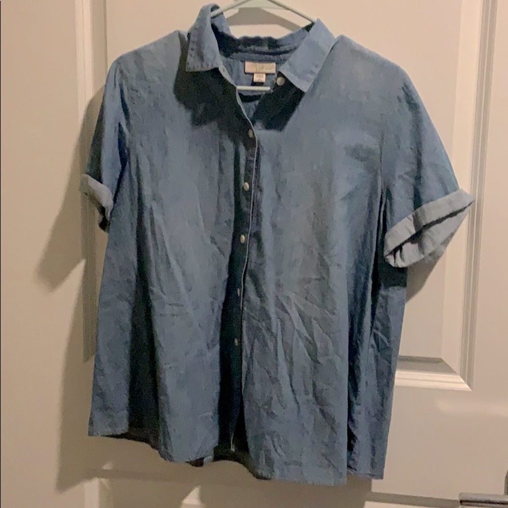 Chambray button up